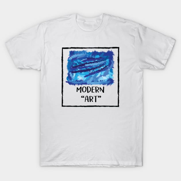 Modern "Art" T-Shirt by evondelphi